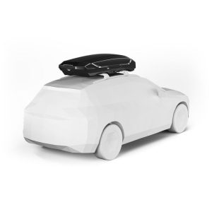 Thule Motion 3 XL montiran na automobil - zadnji ugao